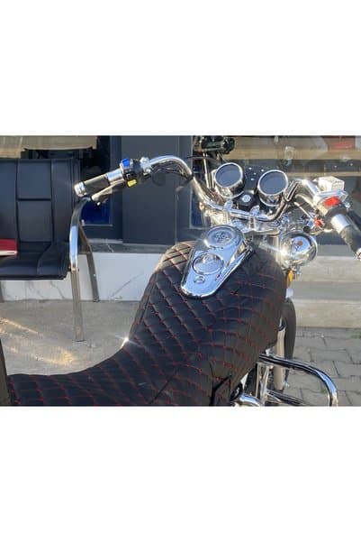 ncotodizayn ARORA JAGUAR 200 uyumlu Kırmızı Dikişli komple Motosiklet kılıfı