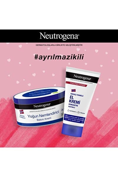 Neutrogena Parfümlü El Kremi Yoğun Nemlendirici Bakım Kremi - Ayrılmaz İkili
