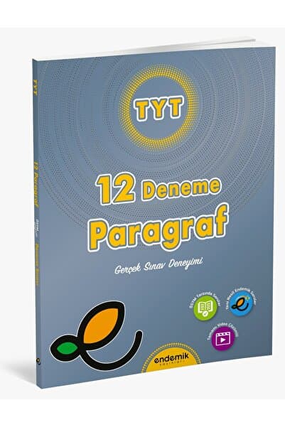 Endemik Yayınları Endemik 2026 Tyt Paragraf 12 Li Deneme Sınavı