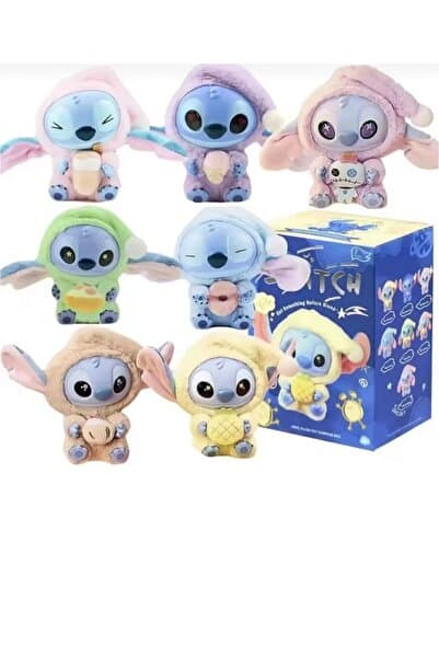 adar Labubu stitch Eat Something Before Sleep series 17 cm ( kutusuz )