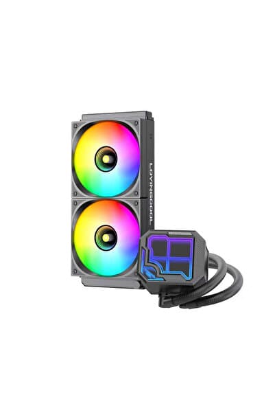 LOVINGCOOL 240mm Sıvı Soğutma Siyah