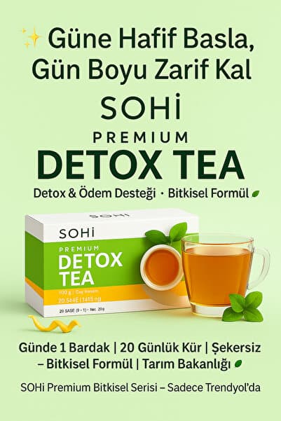 Ödem Avcısı | Hafiflik & Zarafet Detox Çayı | 20 Saşe