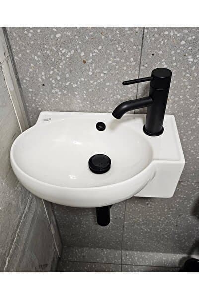 TURKUAZ Cerastyle Mini Tezgah Üstü Lavabo 28*45 Cm