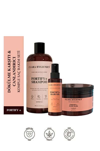Dökülme Karşıtı & Canlandırıcı Komple Saç Bakım Seti (SLS/SLES Free)
