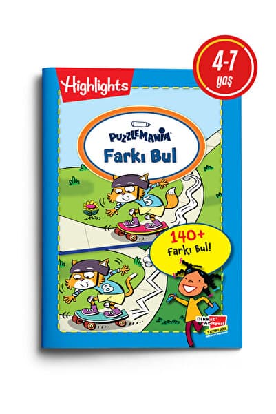 Dikkat Atölyesi Yayınları Farkı Bul Etkinlik Kitabı