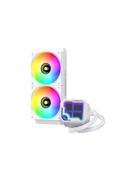 LOVINGCOOL 240mm Sıvı Soğutma Beyaz
