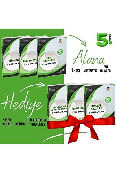 5.Sınıf Soru Bankası SETİ (güncel müfredat değildir 2023 uyumludur)