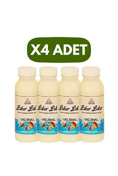 Veganki Lıkır Lıkır Sade – 330 ml X 4