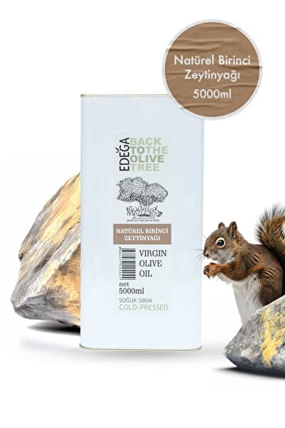 5 Lt Natürel Birinci Zeytinyağı | Yüksek Polifenollü , Soğuk Sıkım , Düşük Asit Oranı