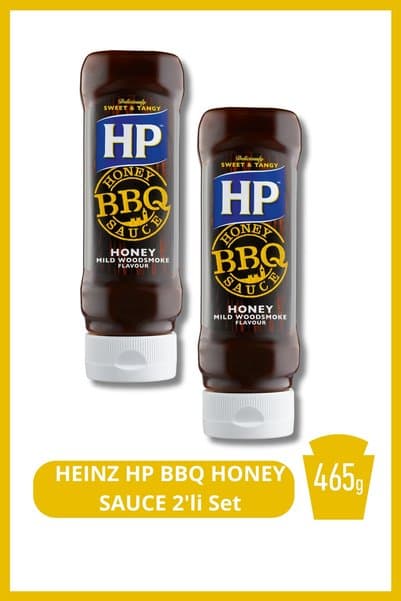 Heinz Ballı Barbekü Sos (HP Honey BBQ) 465 g 2'li Set