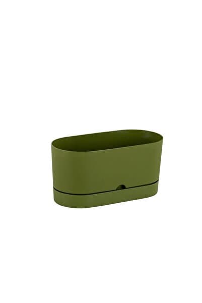 bahçe market Poliwork Tabaklı Balkon Saksı 5,5 Lt 300*140*145 Mm