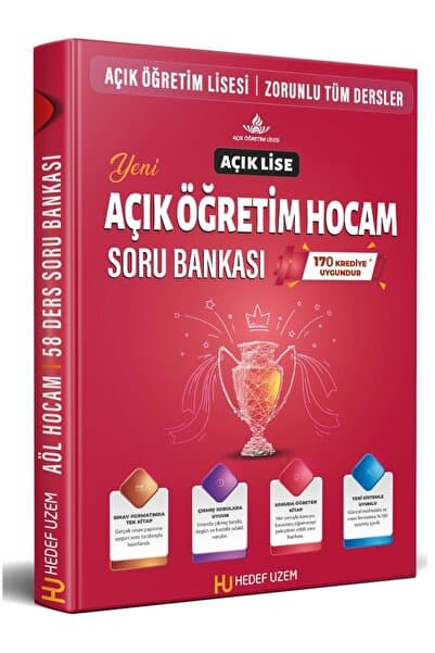 Liyakat Yayınları 2026 Açık Öğretim Lisesi Zorunlu Tüm Dersler Soru Bankası Sınav Özel Hazırlık Kitabı