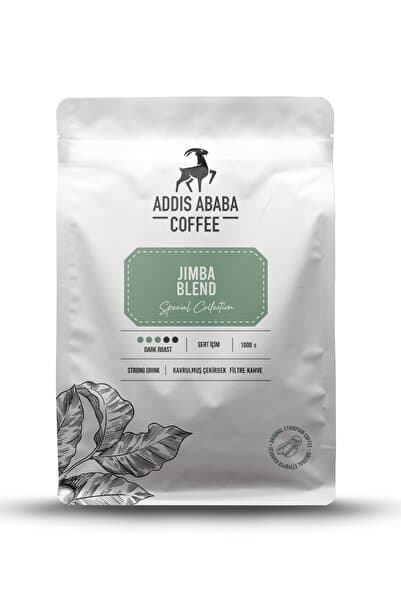 Addis Ababa Coffee Espresso Çekirdek Kahve 1000 Gr. Jimba Blend (Jimba Special Blend Coffee)