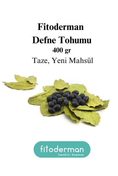 Fitoderman 400 gr Defne Tohumu (Taze, Yeni Mahsül)