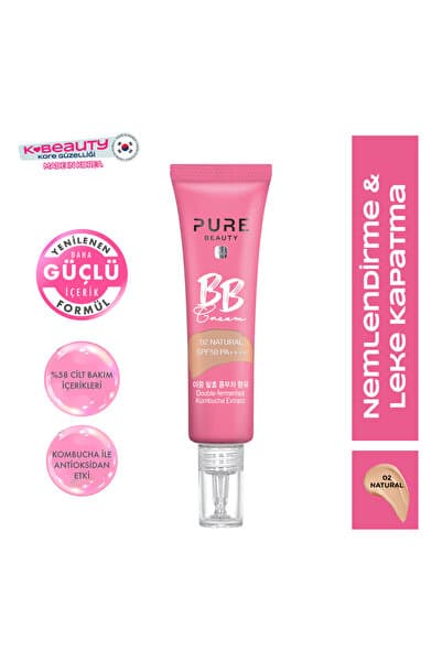 PURE BEAUTY BB Krem, SPF50, PA++++, Natural - 30 ml