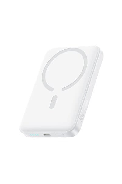 Enerfill Mini 22.5W Super Hızlı Magsafe10.000 mAh Powerbank - Beyaz