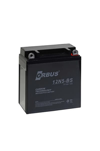 ORBUS 12N5-BS MOTOSİKLET AKÜSÜ