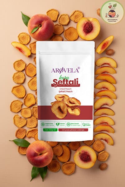 Arovela Arøvela - Jeotermal Kurutma Şeftali Kurusu 50 g / Geothermal Drying Peach 50 g