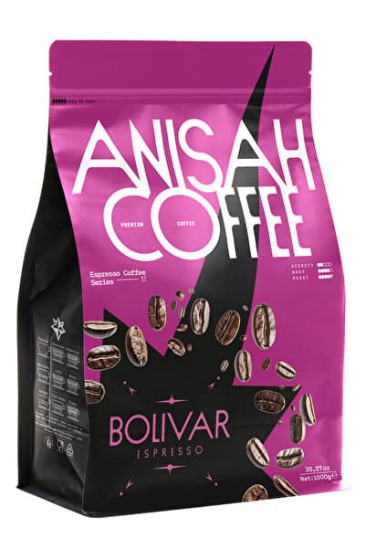 Anisah Coffee Bolivar Espresso Kahve | 1000gr | Blend Kahve