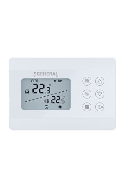 GENERAL Life Genaral Life ILLONA Ht 330S RF Kablosuz Programlanabilir Oda Termostatı