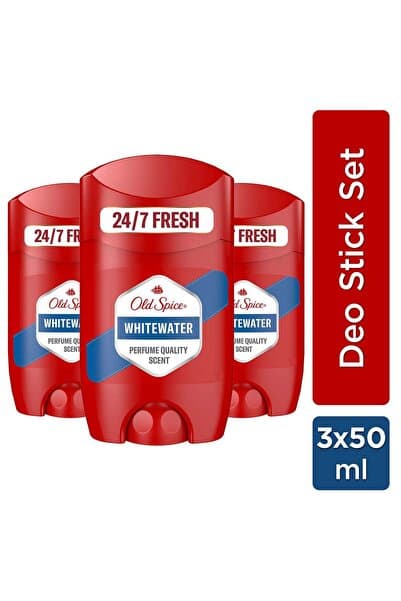 Old Spice Whitewater Erkek Stick Deodorant 50 ml x3