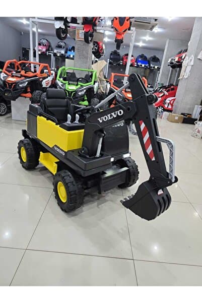 Fable Lisanslı Volvo Akülü Kepçe! 12V, Uzaktan Kumandalı, Yumuşak Lastik!