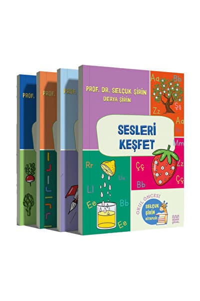MUNDİ Prof. Dr. Selçuk Şirin Okul Öncesi Kitaplığı Keşfet Serisi (4 Kitap)