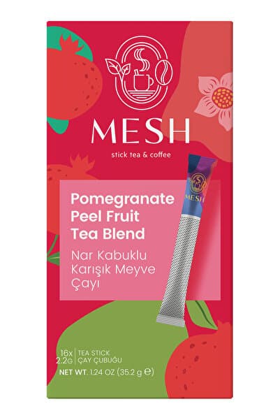 Mesh Stick Nar Çayı Meyve Çayı 16'lı