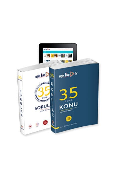 Açıklise TV 2'li Set (Ortak Dersler)