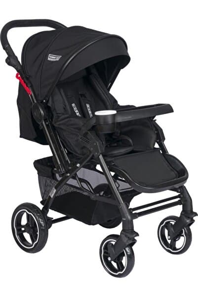 Tommybaby Tornado Plus Black Alüminyum Lüx Çift Yön Bebek Arabası