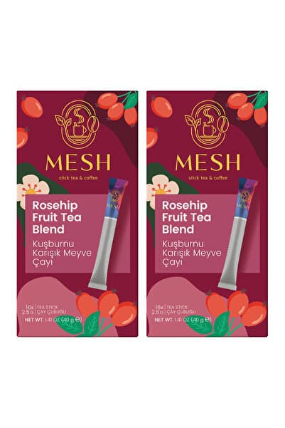 Mesh Stick Kuşburnu Çayı Bitki Çayı 2 Paket Birarada