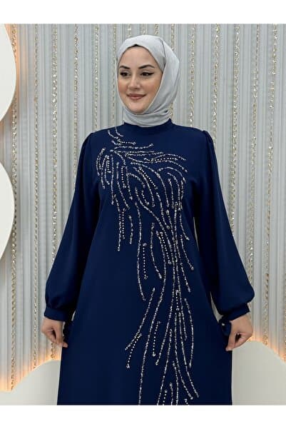 HASPASHA feray taşlı tesettür abiye