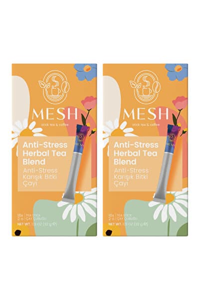 Mesh Stick Passifloralı Rahatlatıcı Papatya Çayı Anti-stress Bitki Çayı 2 Paket Bir Arada