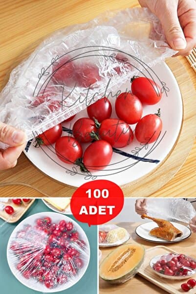 100 Adet Pratik Tazeliği Koruyan Tencere ve Tabak Bonesi | Çok Amaçlı Kapak Gıda Bonesi