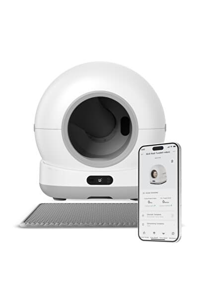 Xenon Smart Otomatik Kedi Tuvaleti | 72L, 7L Atık Hazneli, UV, Wifi, Mobil Kontrol, Akıllı Kedi Tuvaleti (X8624)