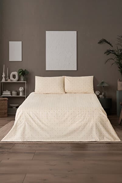 Mix & Match | Noelle %100 Pamuk Çift Kişilik Çarşaf Seti