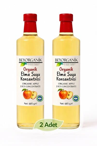 BEYORGANİK Organik Elma Suyu Konsantresi 1300gr (PESTİSİT ANALİZLİ)