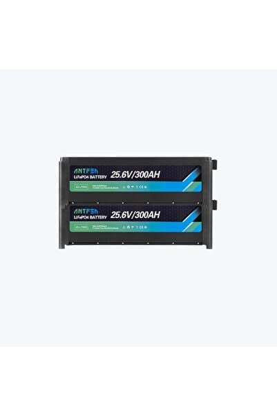 Antfea L7680 25.6V 300Ah İstiflenebilir Lityum Akü LiFePo4 2 ADET