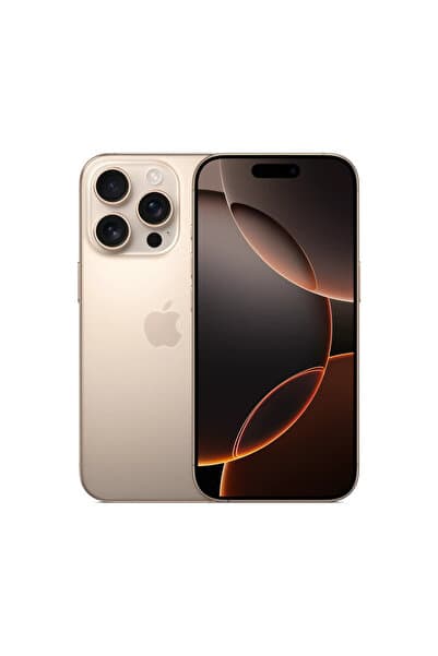 Apple Yenilenmiş iPhone 16 Pro Max 256 GB Çöl Titanyum (12 Ay Garantili) - A Grade
