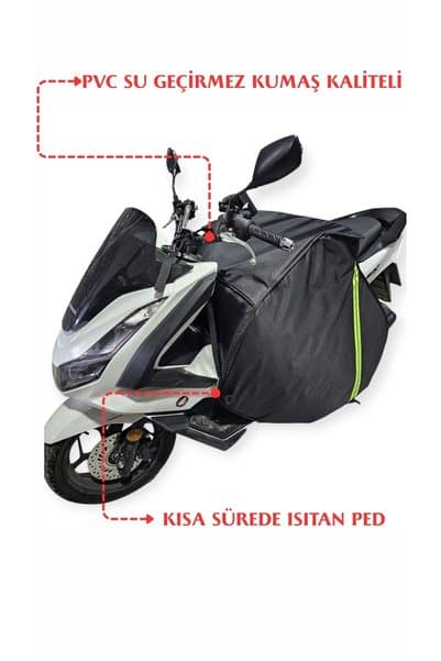 Arar PCX-N MAX-MAX T-GLAMARO MAX DİZ ÖRTÜSÜ RÜZGAR KORUMA KALIN ÖZEL YAPIM-2309