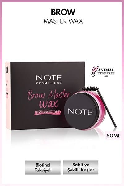 Note Cosmetics Brow Master Kaş Sabitleyici Ve Şekillendirici Wax - Renksiz