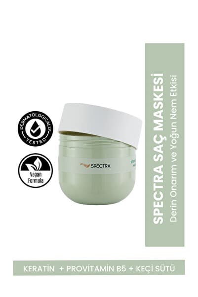 Spectra Care Besleyici ve Onarıcı Keçi Sütlü Saç Maskesi (Keratin + Keçi Sütü) - 300 ML