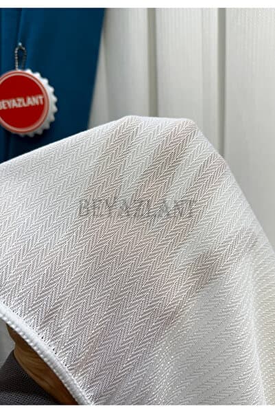 BEYAZLANT BALIKSIRTI BAMBU ATLANTİS YOĞUN DOKULU AĞIR GRAMAJLI 1E 2 SIKI PİLELİ MODERN TÜL PERDE ÜTÜ İSTEMEZ