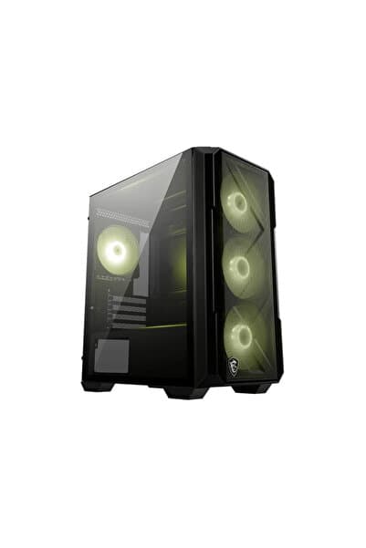 MSI MAG FORGE M120R Airflow Black 4x ARGB Fan USB 3.2 Mid Tower Gaming (Oyuncu) Kasası