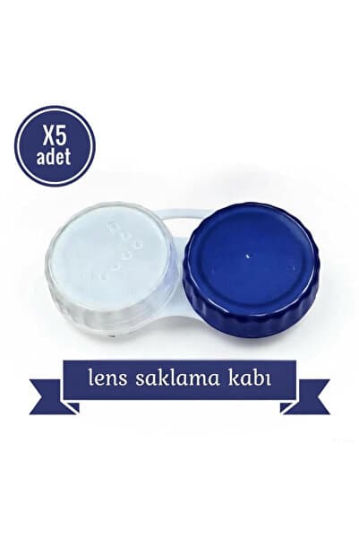 UPPO MOİST lens kabı saklama kabı lens kutusu lens durulama X5 adet
