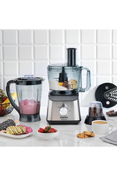 Trifecta Çok Amaçlı Mutfak Robotu-Inox