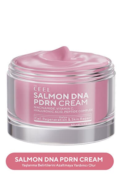 The Ceel Somon DNA PDRN Onarıcı Yüz Kremi – Seramid & Peptit Kompleksi 50 ml