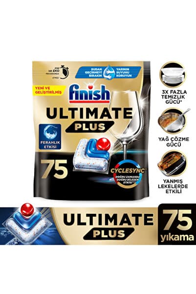 Ultimate Plus Bulaşık Makinesi Deterjanı Kapsül Tablet 75 Adet