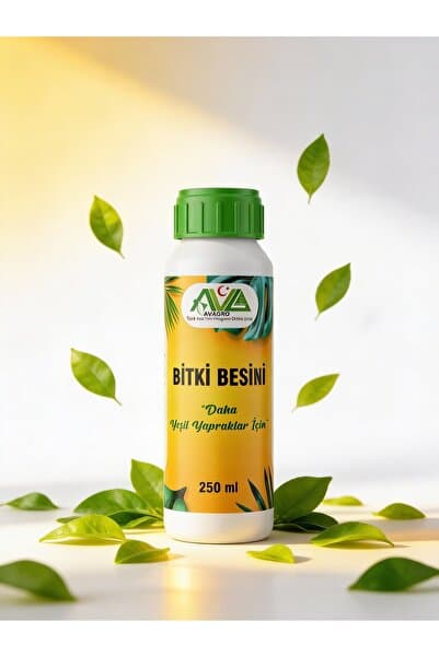Avagro Tarım Yeşil Yaprak Bitki Besini 250ml Kaliteli - Etkili - Yoğun Delüxe Bitki Vitamini Besleyicisi Gübre