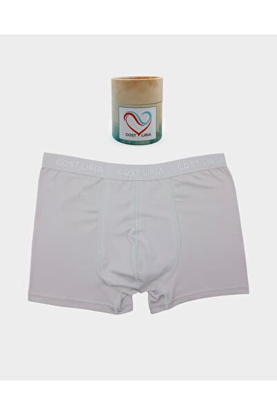 - Stone Grey Erkek Boxer Taş Gri